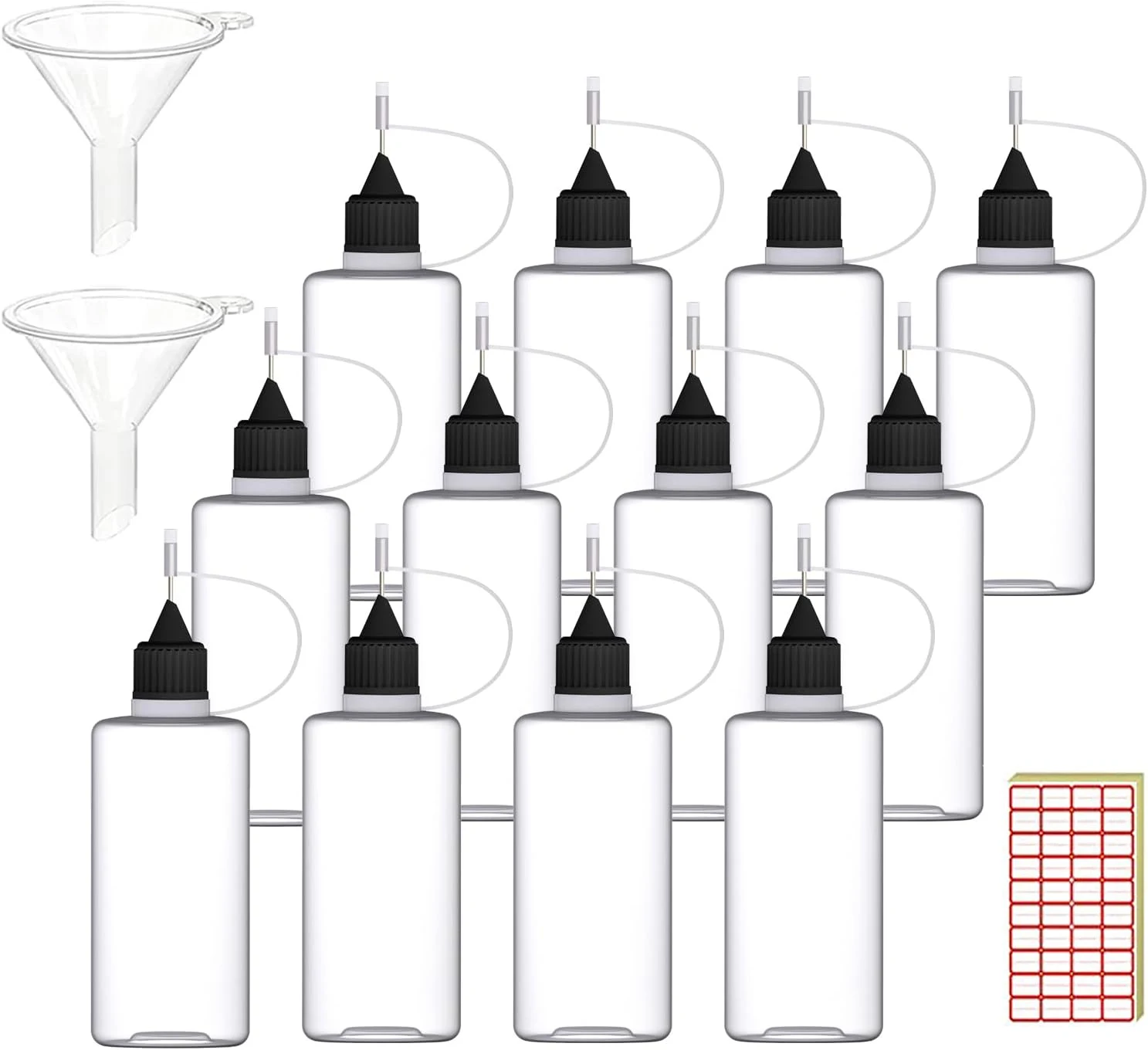 Squonk Bottle Silicone - 5-10 adet 5ml-120ml boş plastik sıkılabilir