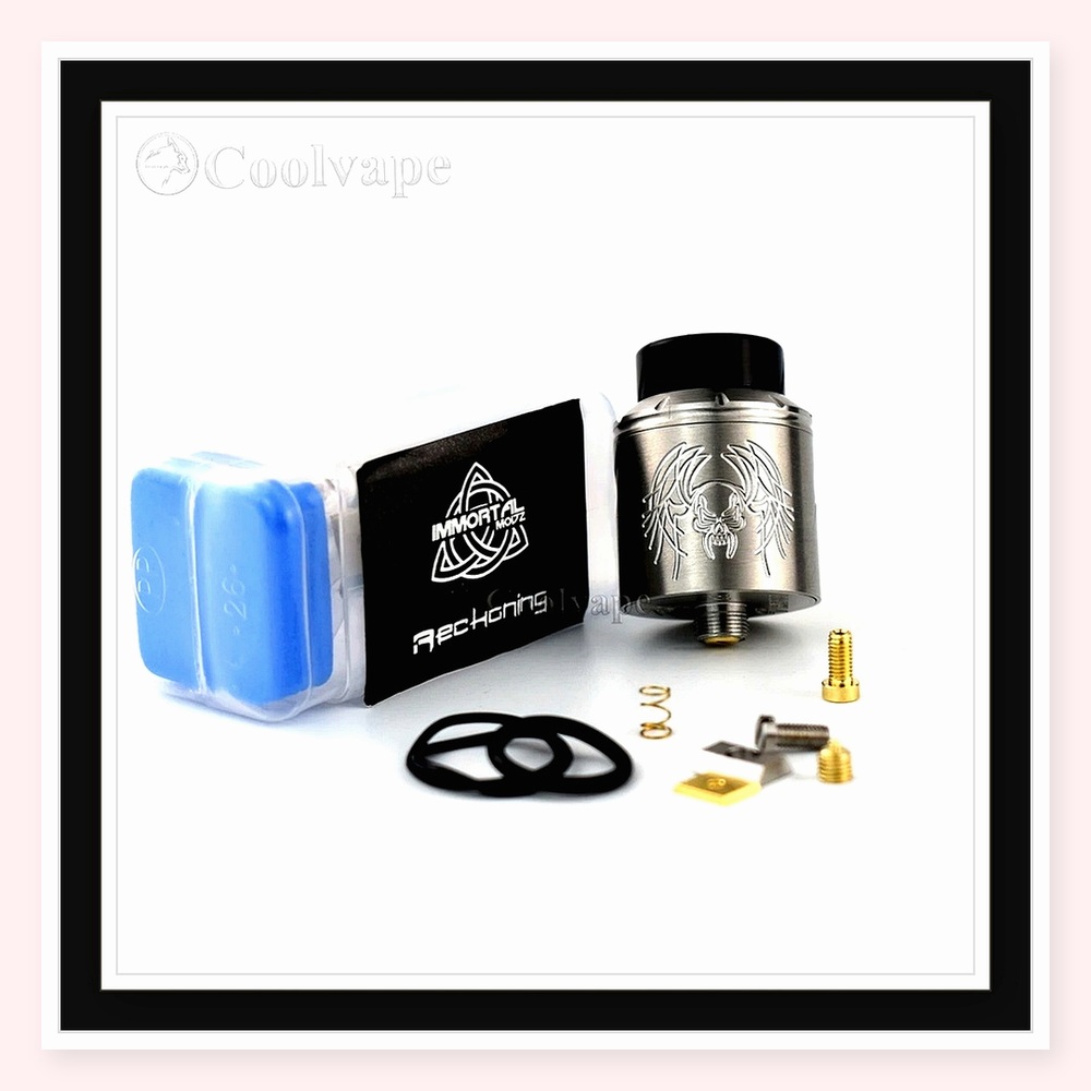 Wolfcoolvape Reckoning RDA 25m - Vape Coil Replacement incelemesi ve fiyatı
